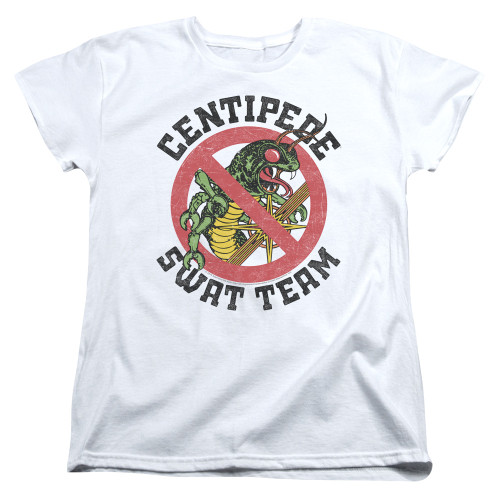 Image for Atari Woman's T-Shirt - Centipede Swat Team