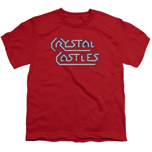 Image for Atari Youth T-Shirt - Crystal Castles Logo