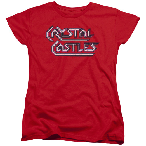 Image for Atari Woman's T-Shirt - Crystal Castles Logo
