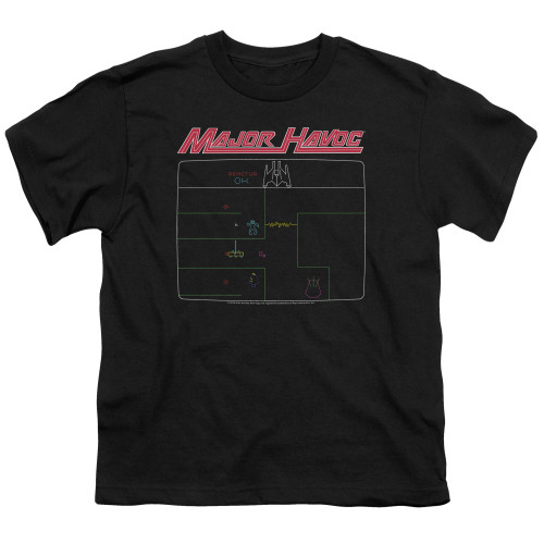 Image for Atari Youth T-Shirt - Major Havok Screen