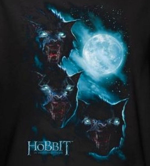 The Hobbit Three Warg Moon long sleeve T-Shirt