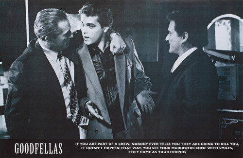 Image for Goodfellas Poster - Murderers Come With Smiles