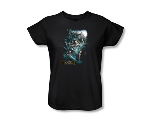 Image Closeup for The Hobbit Womens T-Shirt - Epic Adventure