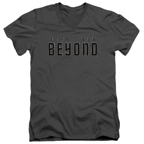 Image for Star Trek Beyond V Neck T-Shirt - Logo