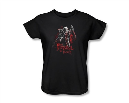 Image Closeup for The Hobbit Womens T-Shirt - Fimbul the Hunter