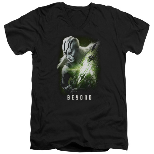 Image for Star Trek Beyond V Neck T-Shirt - Jaylah Poster