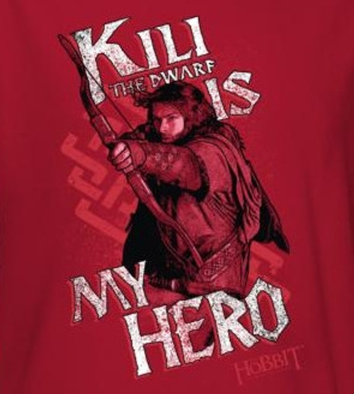 The Hobbit Kili is My Hero long sleeve T-Shirt