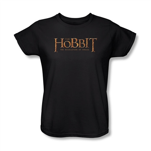 The Hobbit Womens T-Shirt - Desolation of Smaug Logo
