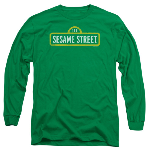 Image for Sesame Street Long Sleeve Shirt - Rough Logo