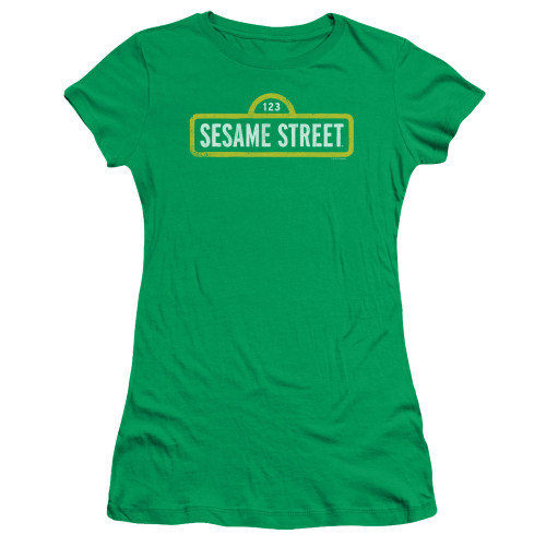 Image for Sesame Street Girls T-Shirt - Rough Logo