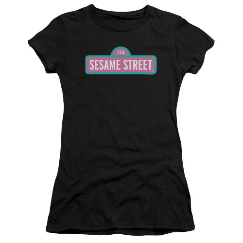 Image for Sesame Street Girls T-Shirt - Alt Logo