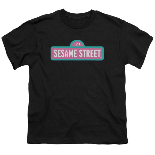 Image for Sesame Street Youth T-Shirt - Alt Logo