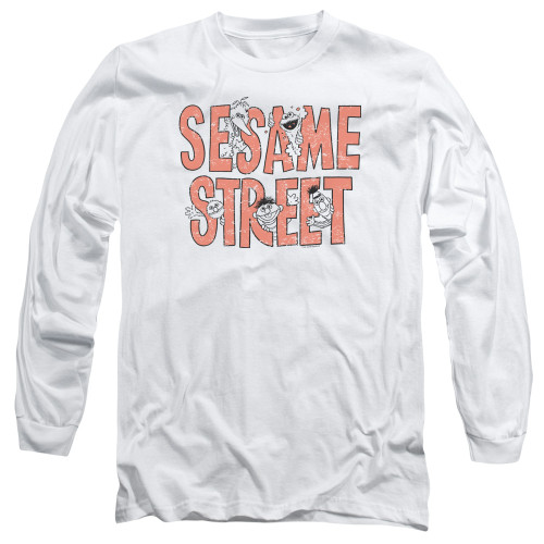 Image for Sesame Street Long Sleeve Shirt - In Letters