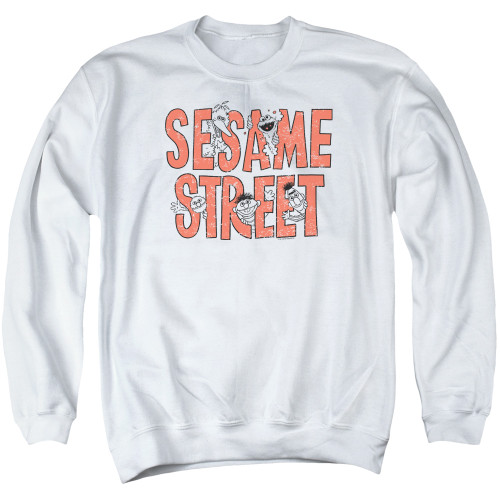Image for Sesame Street Crewneck - In Letters