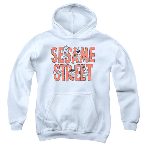 Image for Sesame Street Youth Hoodie - In Letters