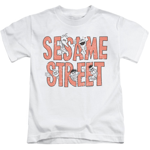 Image for Sesame Street Kids T-Shirt - In Letters