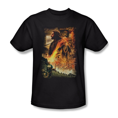 Image Closeup for The Hobbit Desolation of Smaug Golden Chambers T-Shirt