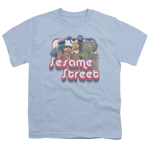 Image for Sesame Street Youth T-Shirt - Groovy Group