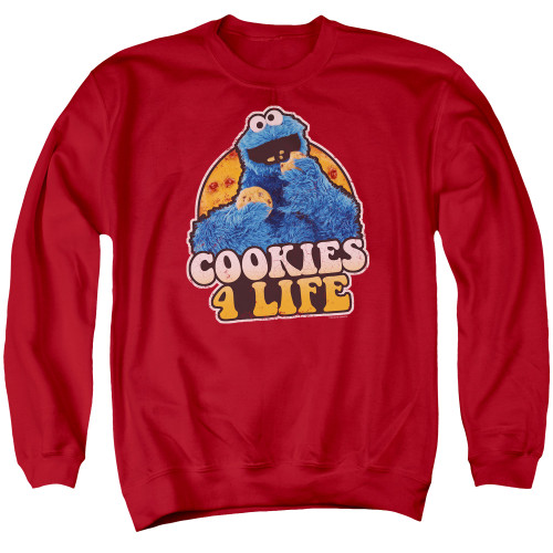 Image for Sesame Street Crewneck - Cookies 4 Life