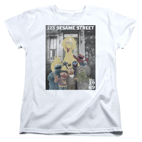 Image for Sesame Street Womans T-Shirt - The Best Address