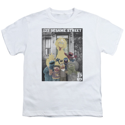 Image for Sesame Street Youth T-Shirt - The Best Address