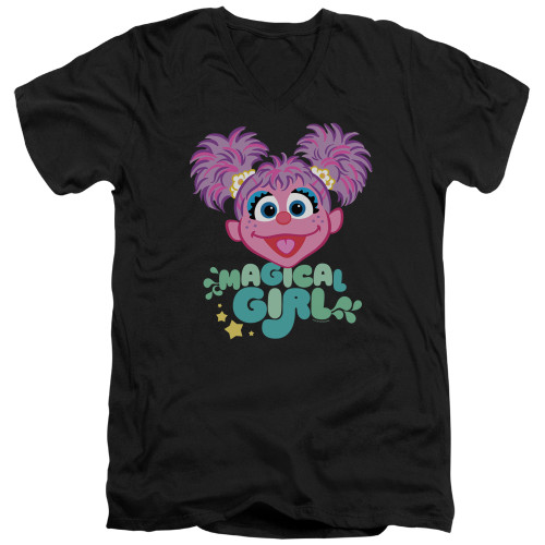 Image for Sesame Street V Neck T-Shirt - Magical Girl