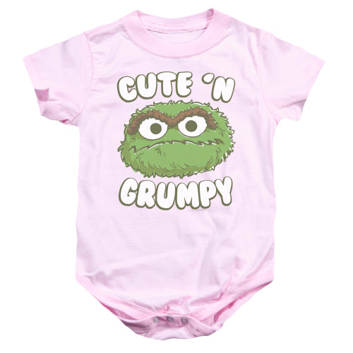 Image for Sesame Street Baby Creeper - Oscar Cute 'n Grumpy