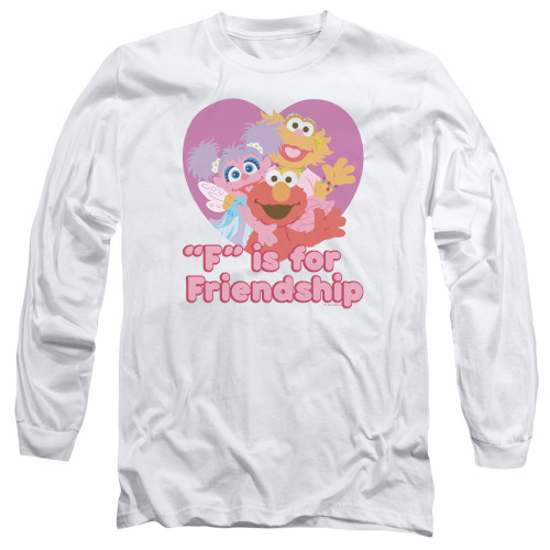 Image for Sesame Street Long Sleeve Shirt - "F" is for Friendship