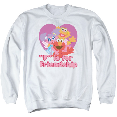 Image for Sesame Street Crewneck - "F" is for Friendship