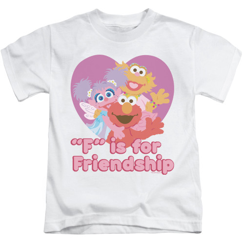 Image for Sesame Street Kids T-Shirt - "F" is for Friendship
