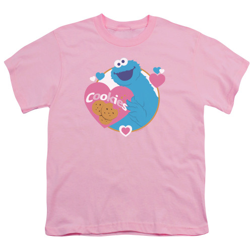 Image for Sesame Street Youth T-Shirt - Love Cookies