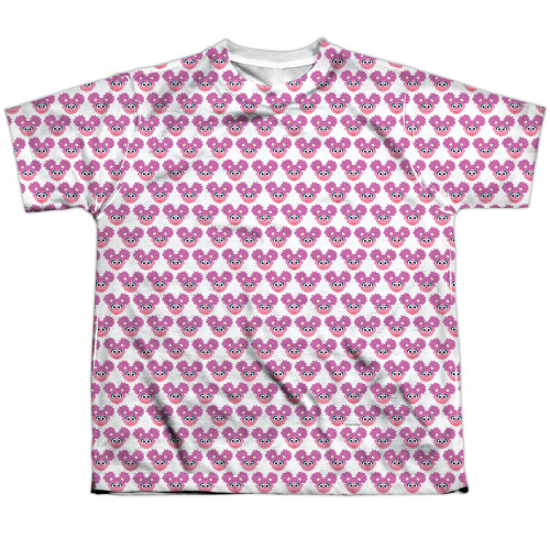 Image for Sesame Street Youth T-Shirt - Abby Pattern
