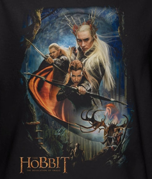 The Hobbit Desolation of Smaug Thranduil's Realm T-Shirt