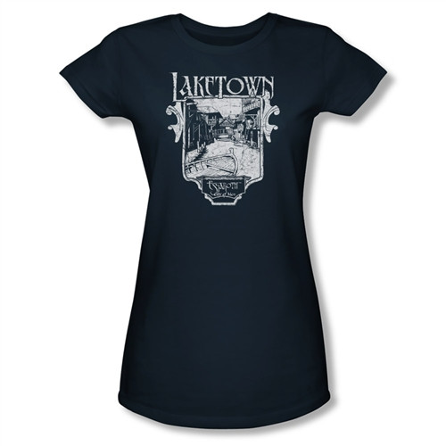 The Hobbit Girls T-Shirt - Desolation of Smaug Laketown Sign