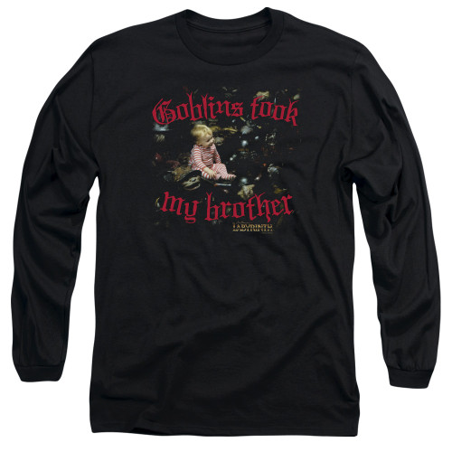 Image for Labyrinth Long Sleeve Shirt - Goblins Took My Brother