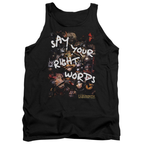 Image for Labyrinth Tank Top - Right Words