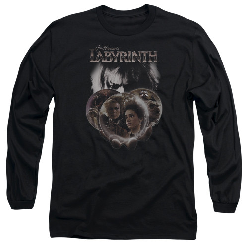 Image for Labyrinth Long Sleeve Shirt - Globes