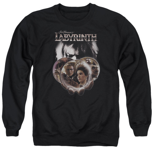 Image for Labyrinth Crewneck - Globes