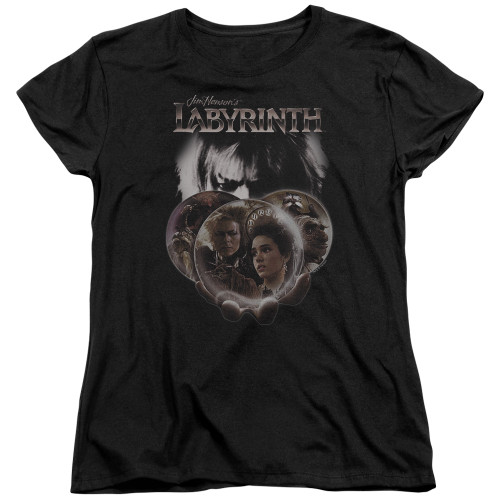 Image for Labyrinth Womans T-Shirt - Globes