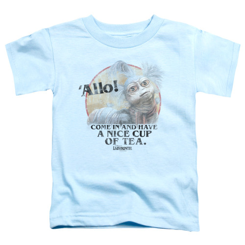 Image for Labyrinth Toddler T-Shirt - A Nice Cup of Tea