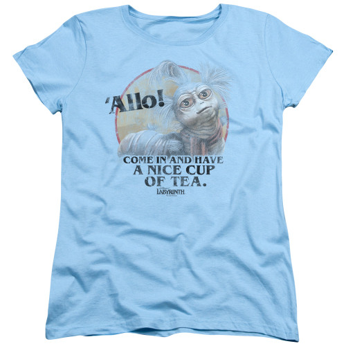 Image for Labyrinth Womans T-Shirt - A Nice Cup of Tea