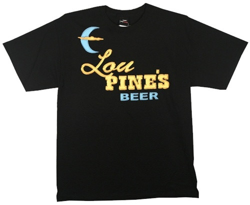 Image Closeup for True Blood Lou Pine's Bar T-Shirt