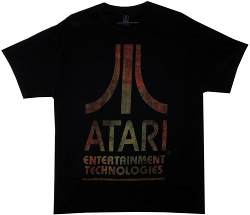 Image Closeup for Atari Entertainment Technologies Logo T-Shirt