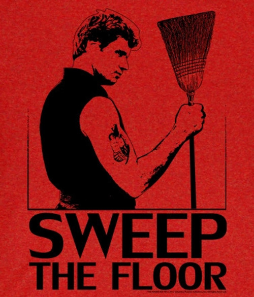 Karate Kid T John Kreese Sweep the Floor T-Shirt