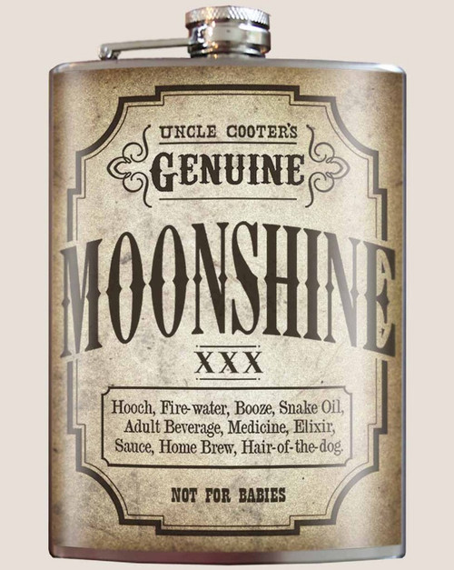 Image for Trixie & Milo Moonshine Hip Flask