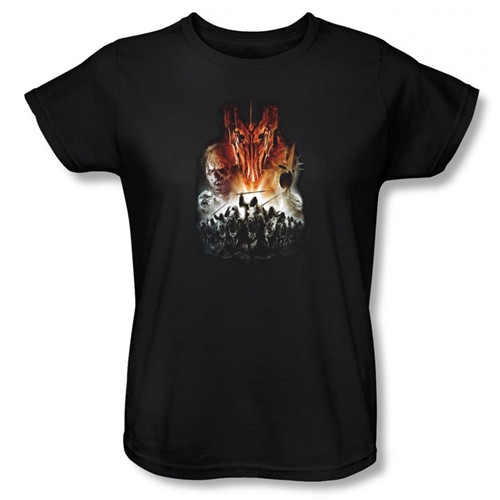 Lord of the Rings Woman's T-Shirt - Evil Rising