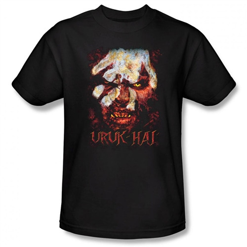 Image Closeup for Lord of the Rings Uruk Hai T-Shirt