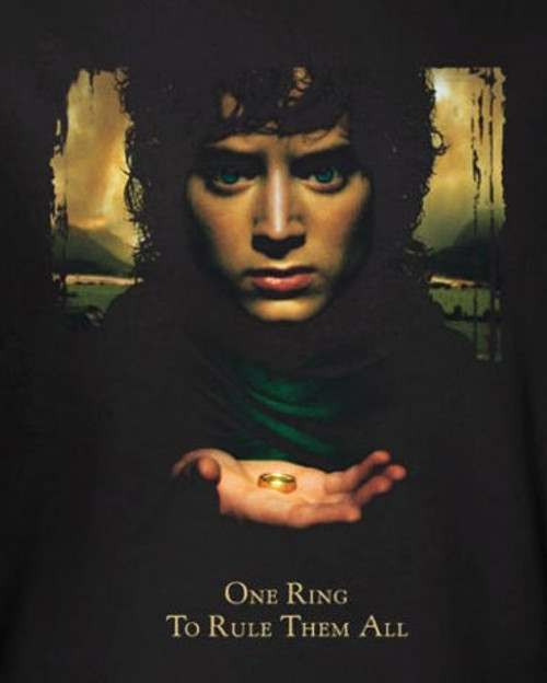 Lord of the Rings Frodo One Ring to Rule Them All T-Shirt