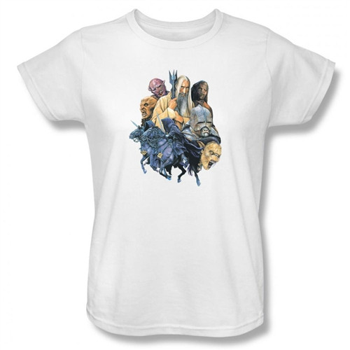 Lord of the Rings Woman's T-Shirt - Collage of Evil