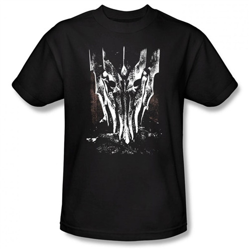 Image Closeup for Lord of the Rings Big Sauron Head T-Shirt